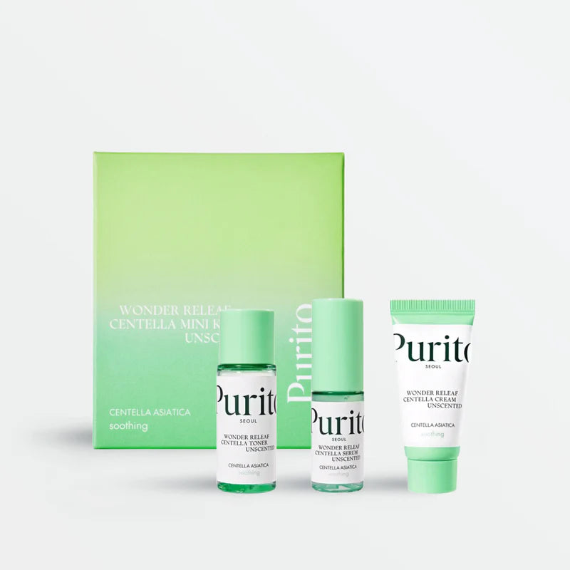 Purito Seoul Wonder Releaf Centella Mini Kit Unscented