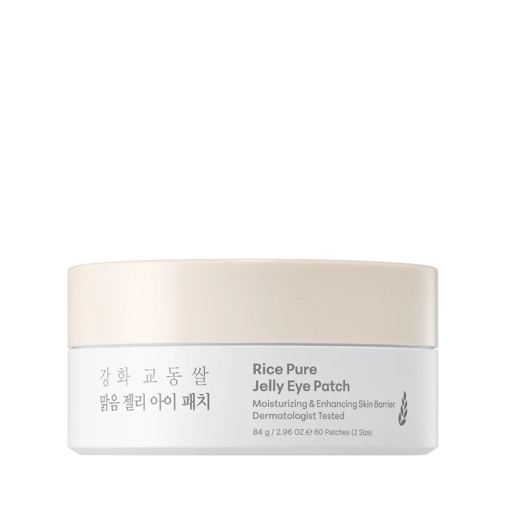 Thank You Farmer Rice Pure Jelly Hydrogel Brightening Eye Patches [60 patches]