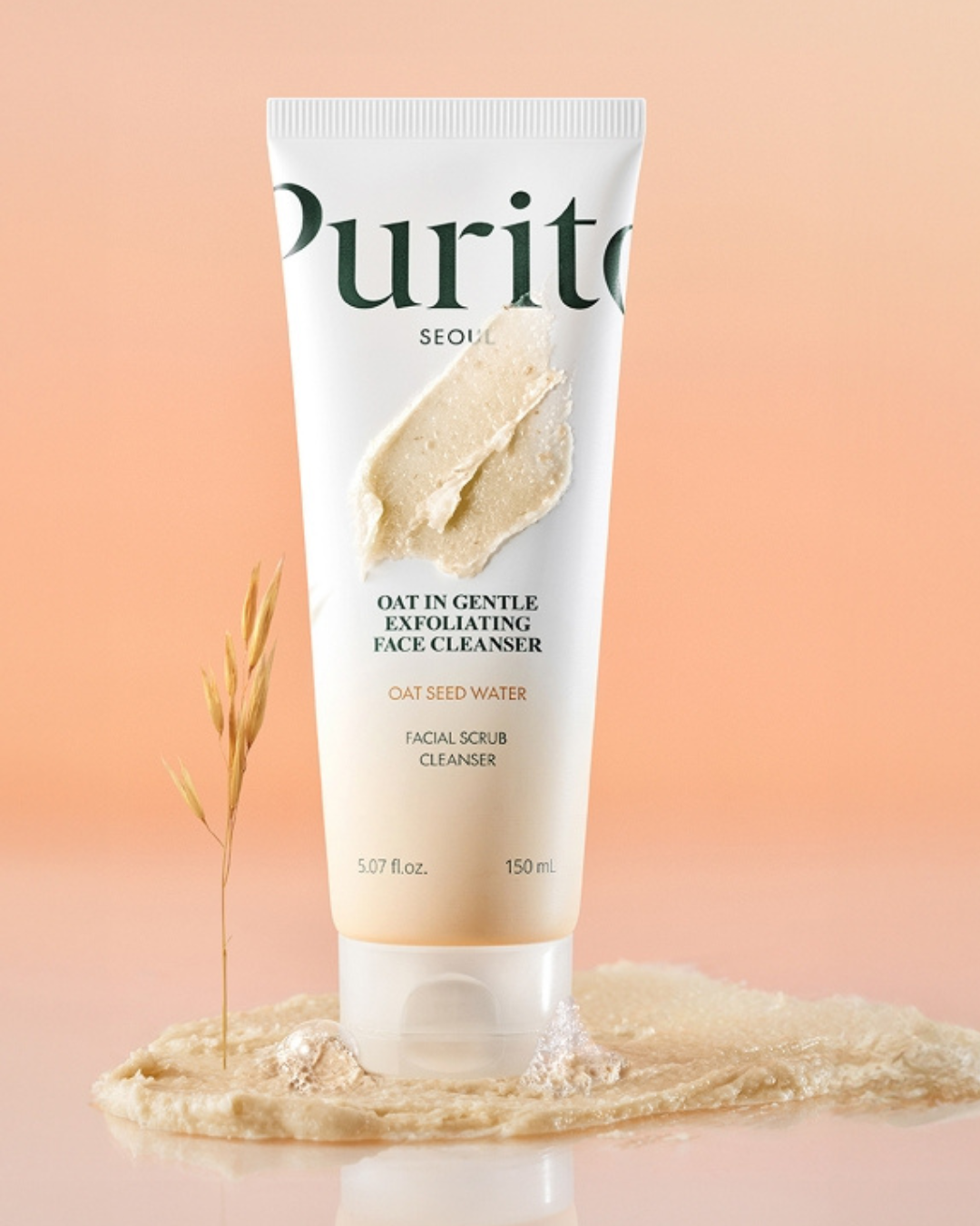 Purito Oat In Gentle Exfoliating Face Cleanser 150ml