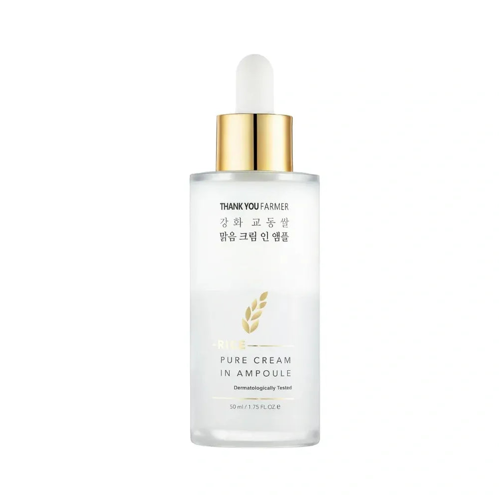 Thank You Farmer Rice Pure Cream In Ampoule 50ml