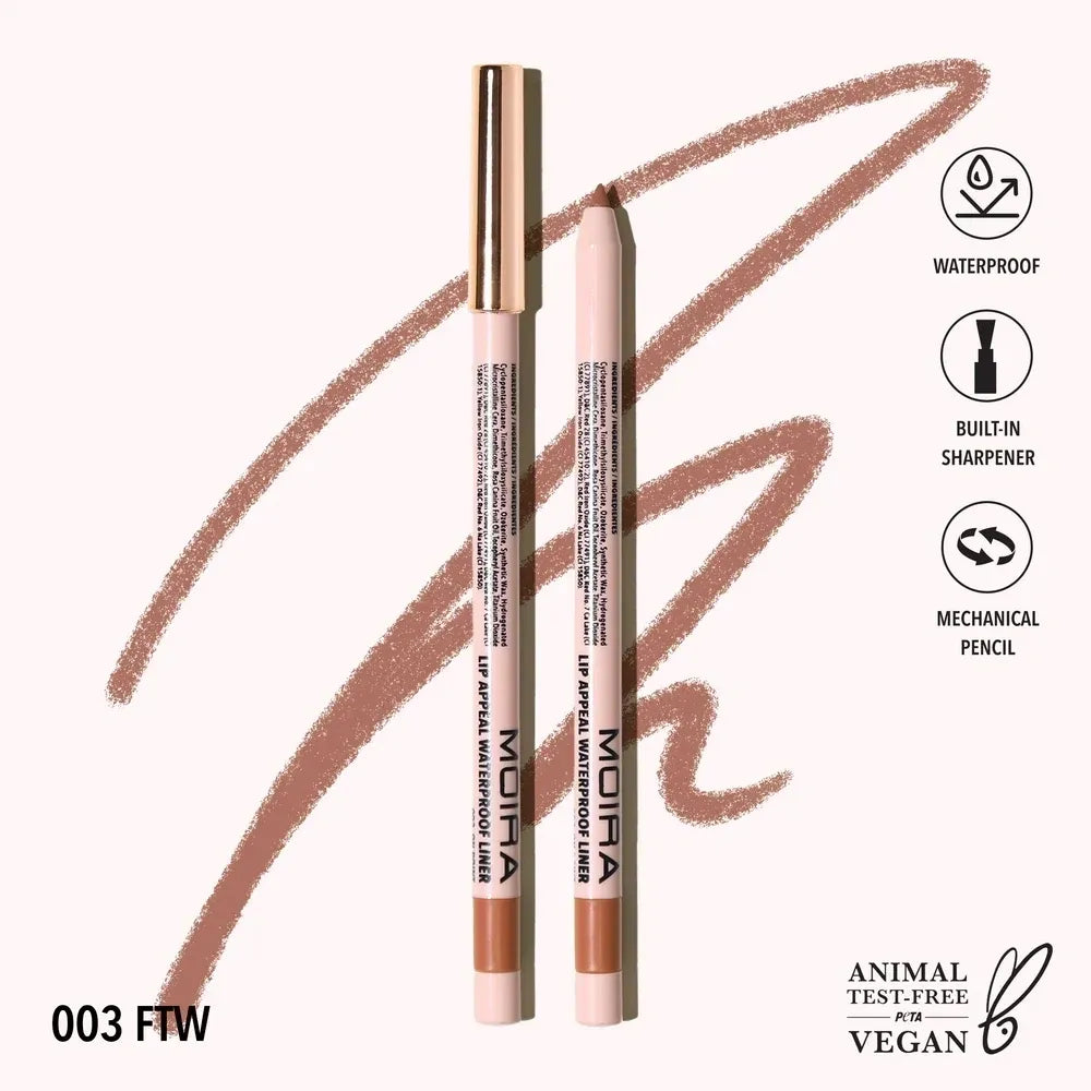 Moira Lip Appeal Waterproof Liner [FTW] 0.6g