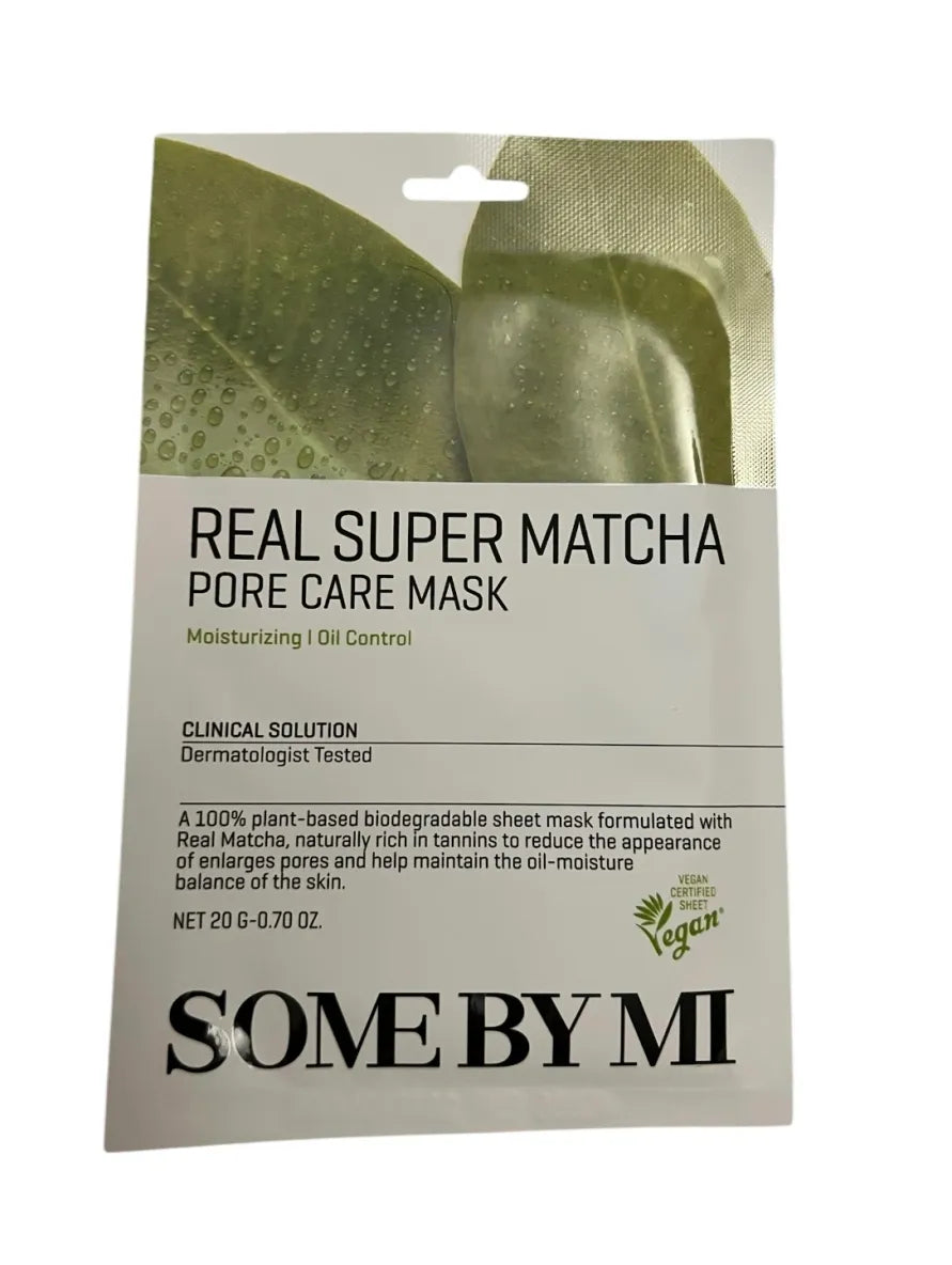 Some by Mi Real Care Mask Super Matcha Pore