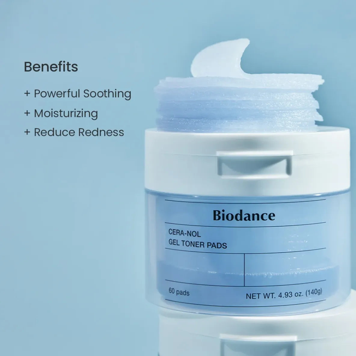 Biodance Cera-Nol Gel Toner Pads 60 pads