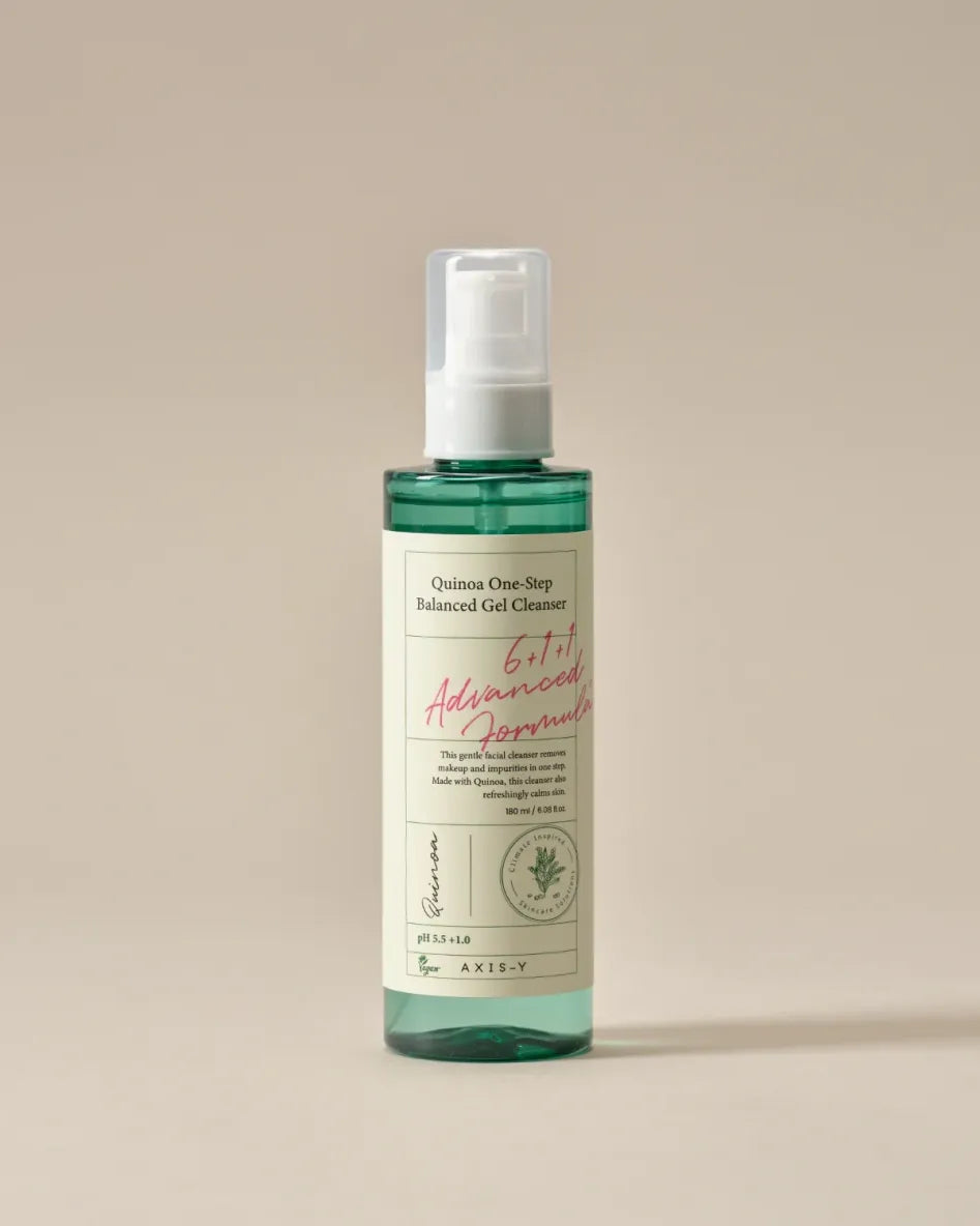 Axis-Y Quinoa One Step Balanced Gel Cleanser 180ml