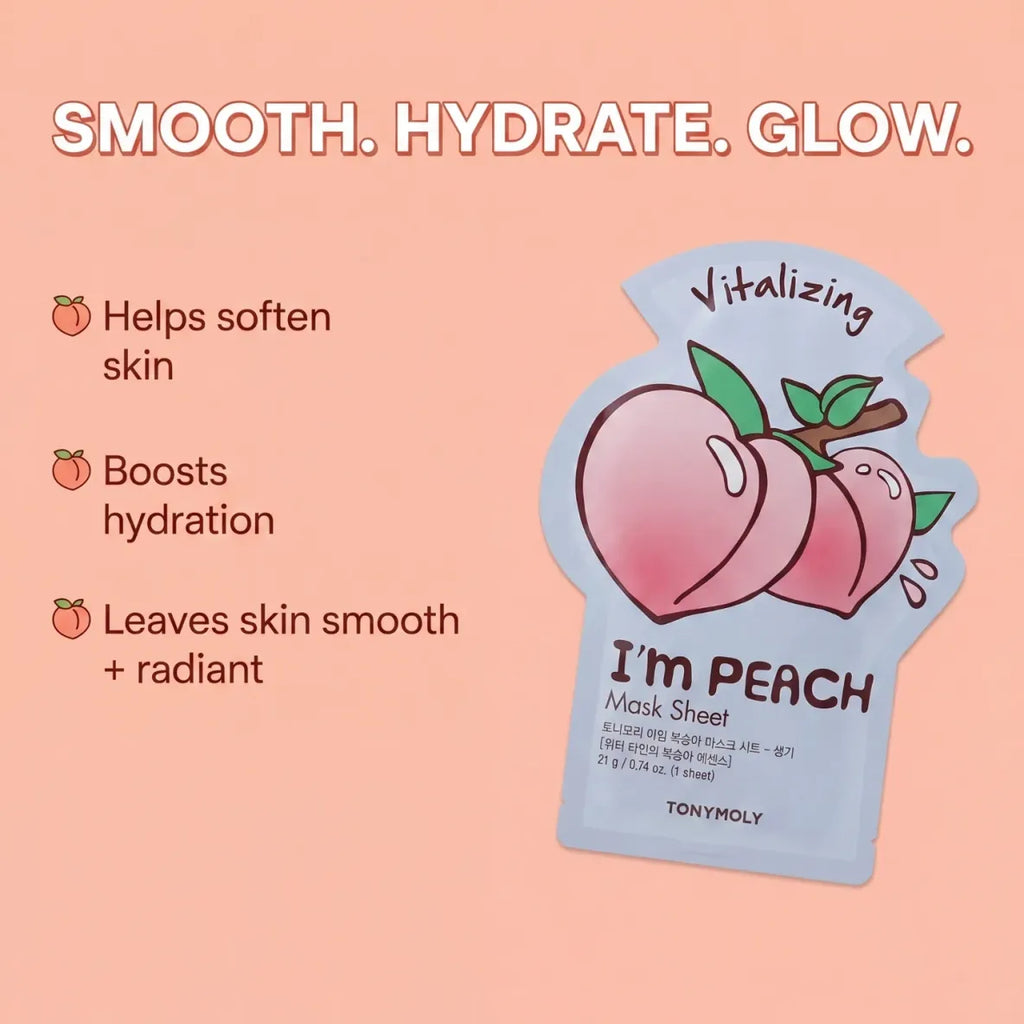 TONYMOLY I'm Mask Sheet [Peach] 21g