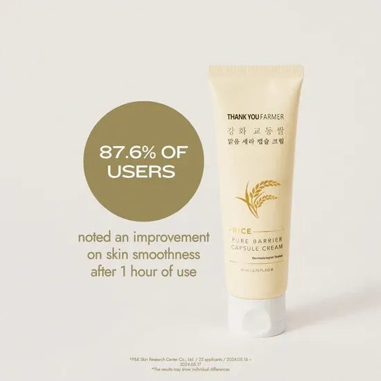 Thank You Farmer Rice Pure Barrier Capsule Cream 80ml