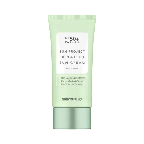 Thank You Farmer Sun Project Skin Relief Sun Cream SPF50+ PA++++ 50ml