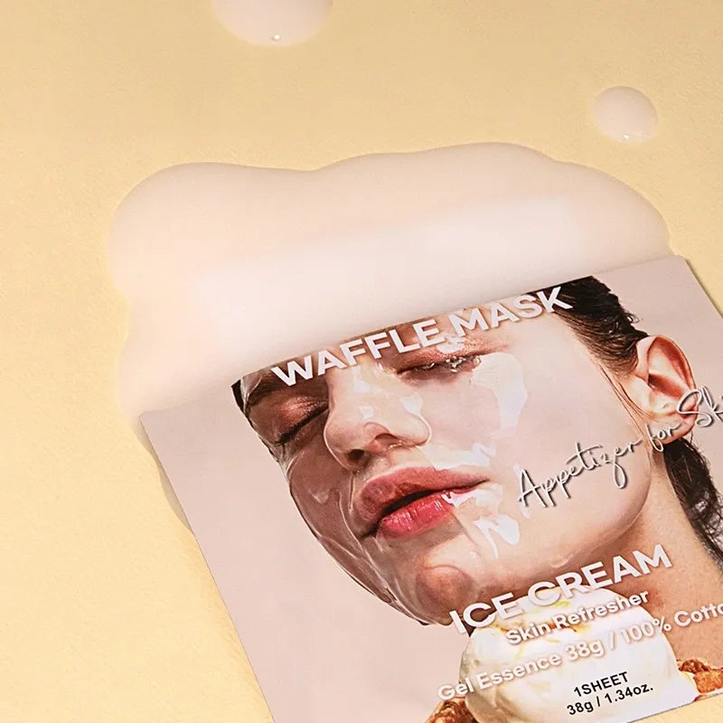Kocostar Waffle Mask [Honey] 38g