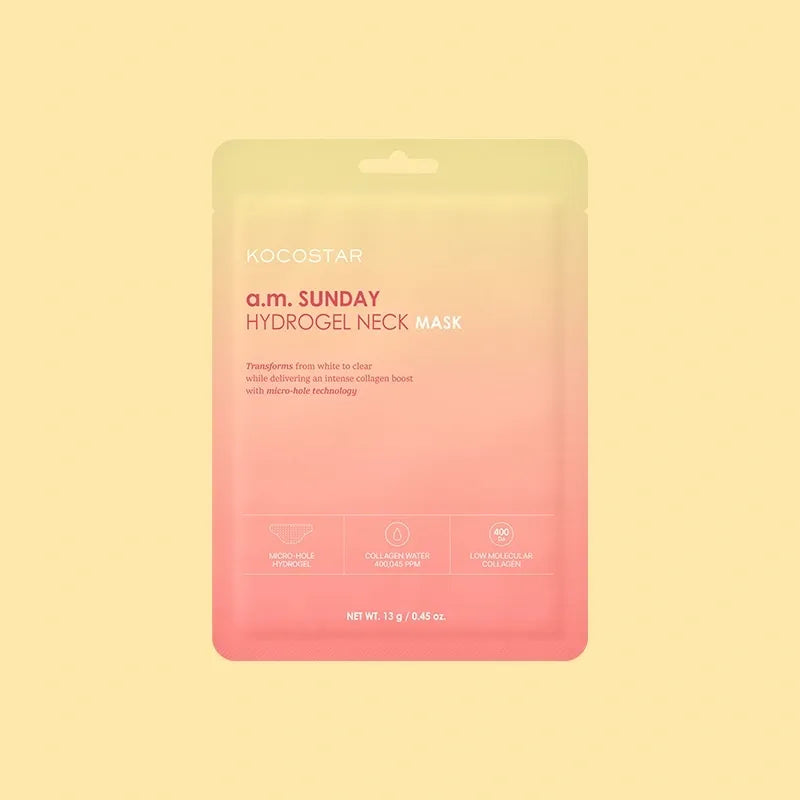 Kocostar a.m. Sunday Hydrogel Neck Mask 13g