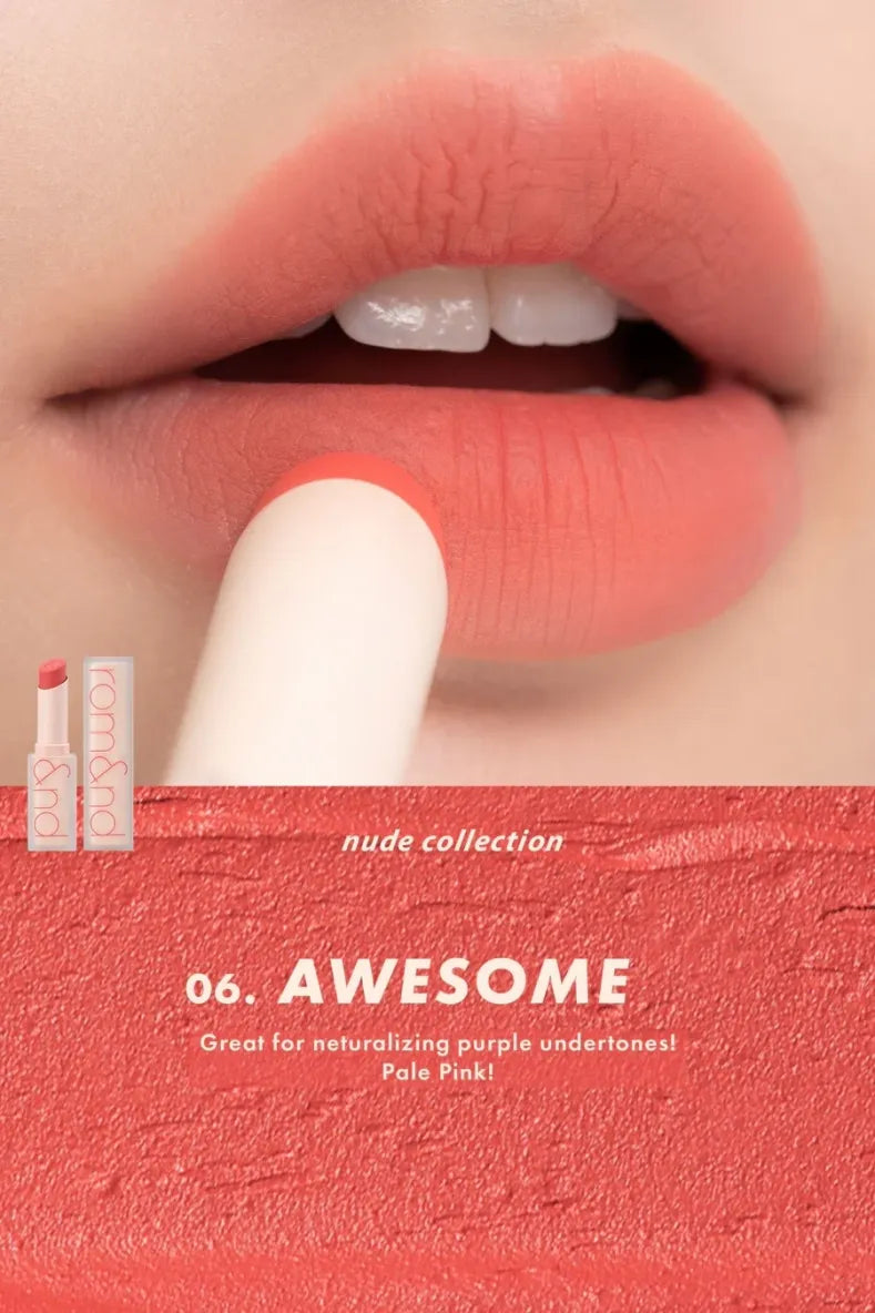 Rom&nd Zero Matte Lipstick Awesome