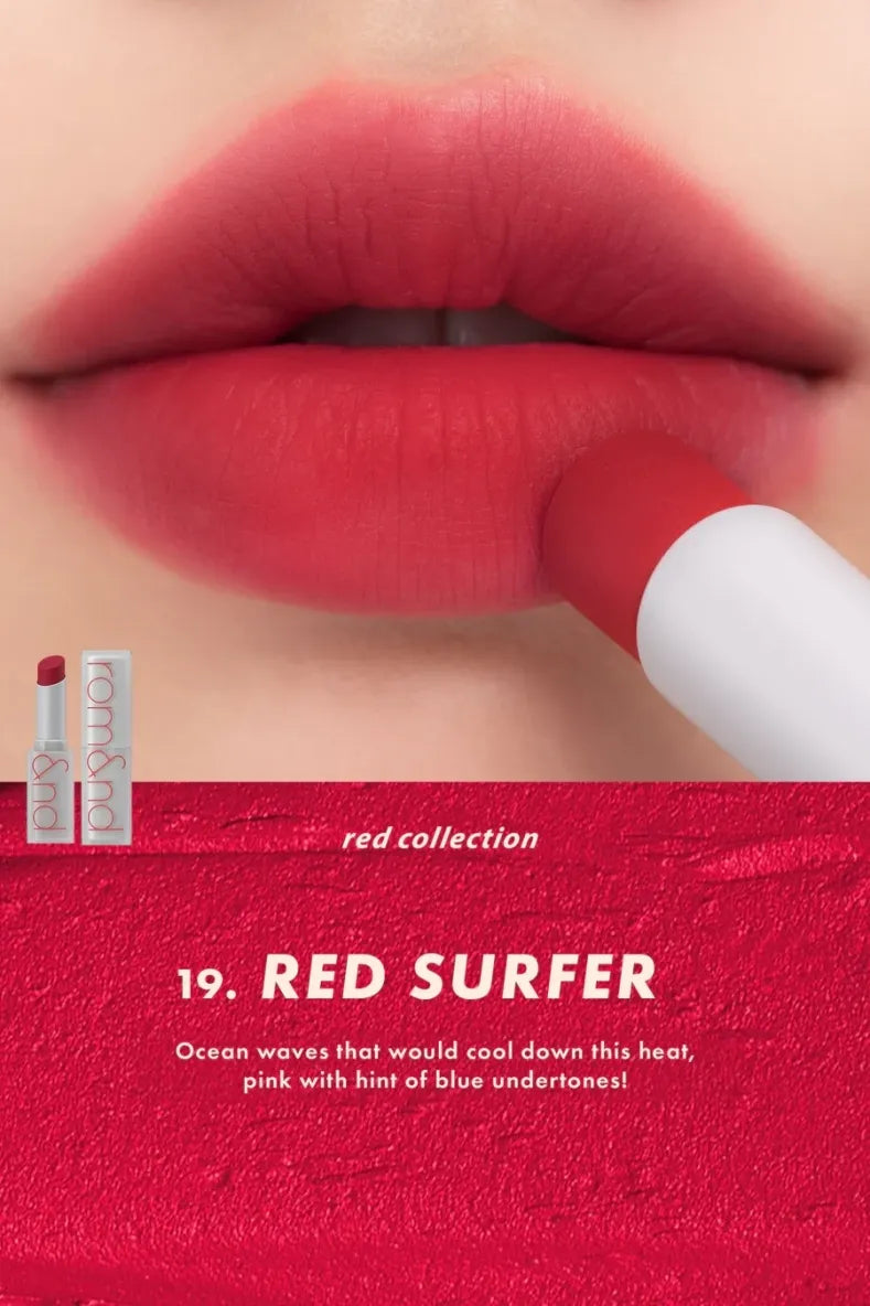 Rom&nd Zero Matte Lipstick Red Surfer