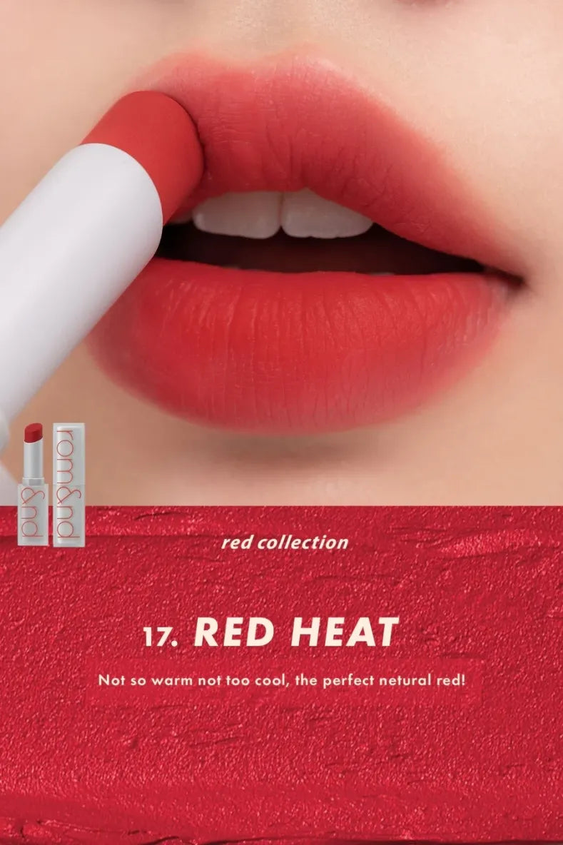 Rom&nd Zero Matte Lipstick Red Heat