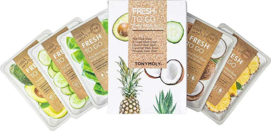 Tonymoly Fresh To Go Mask Set [5x22g]