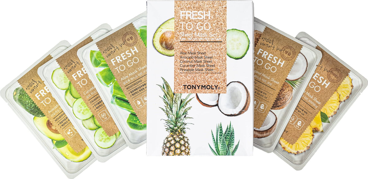 Tonymoly Fresh To Go Mask Set [5x22g]